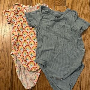 Little Sleepies bamboo play onesie bundle